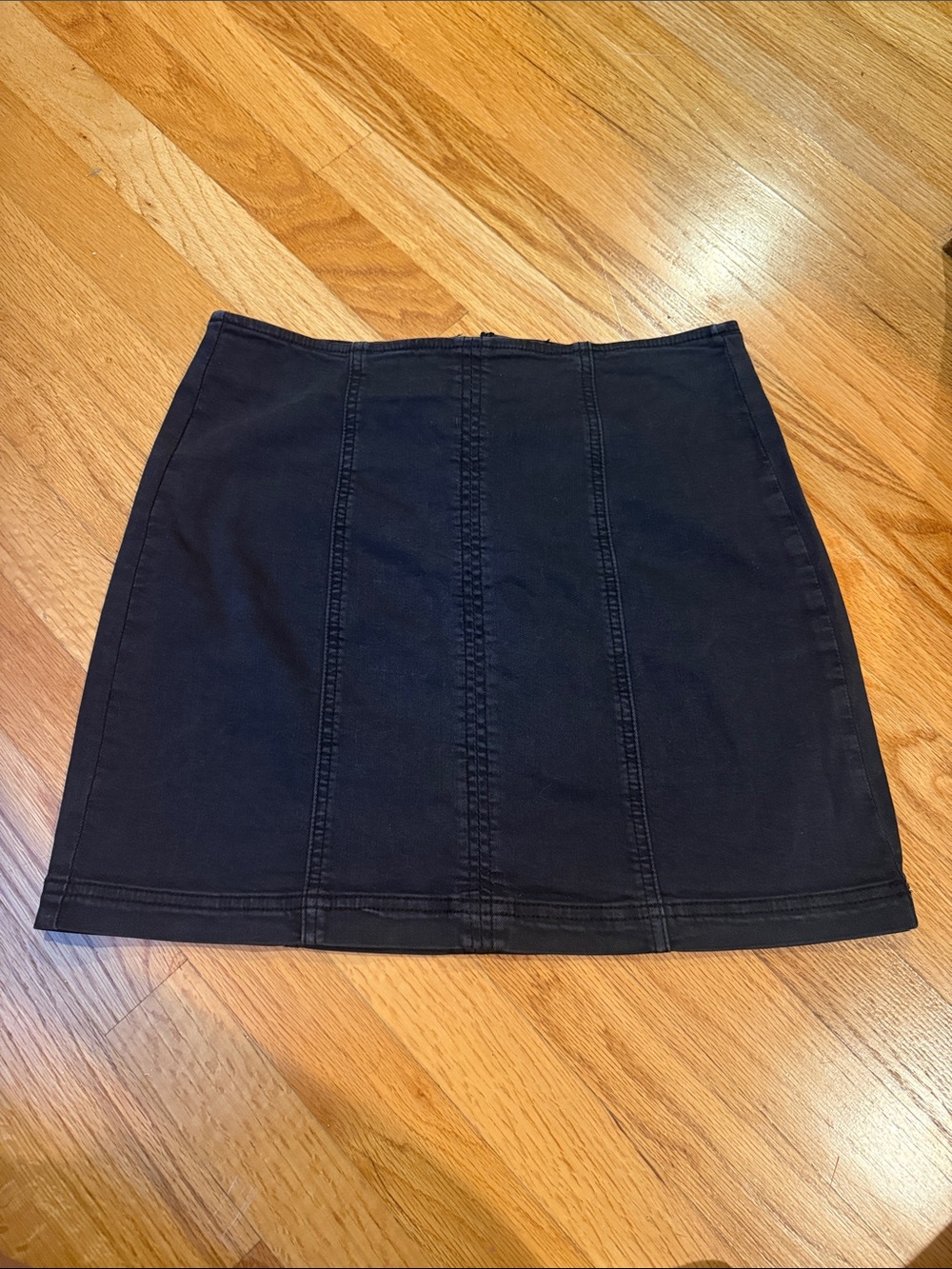 PacSun Black Panel Mini Skirt